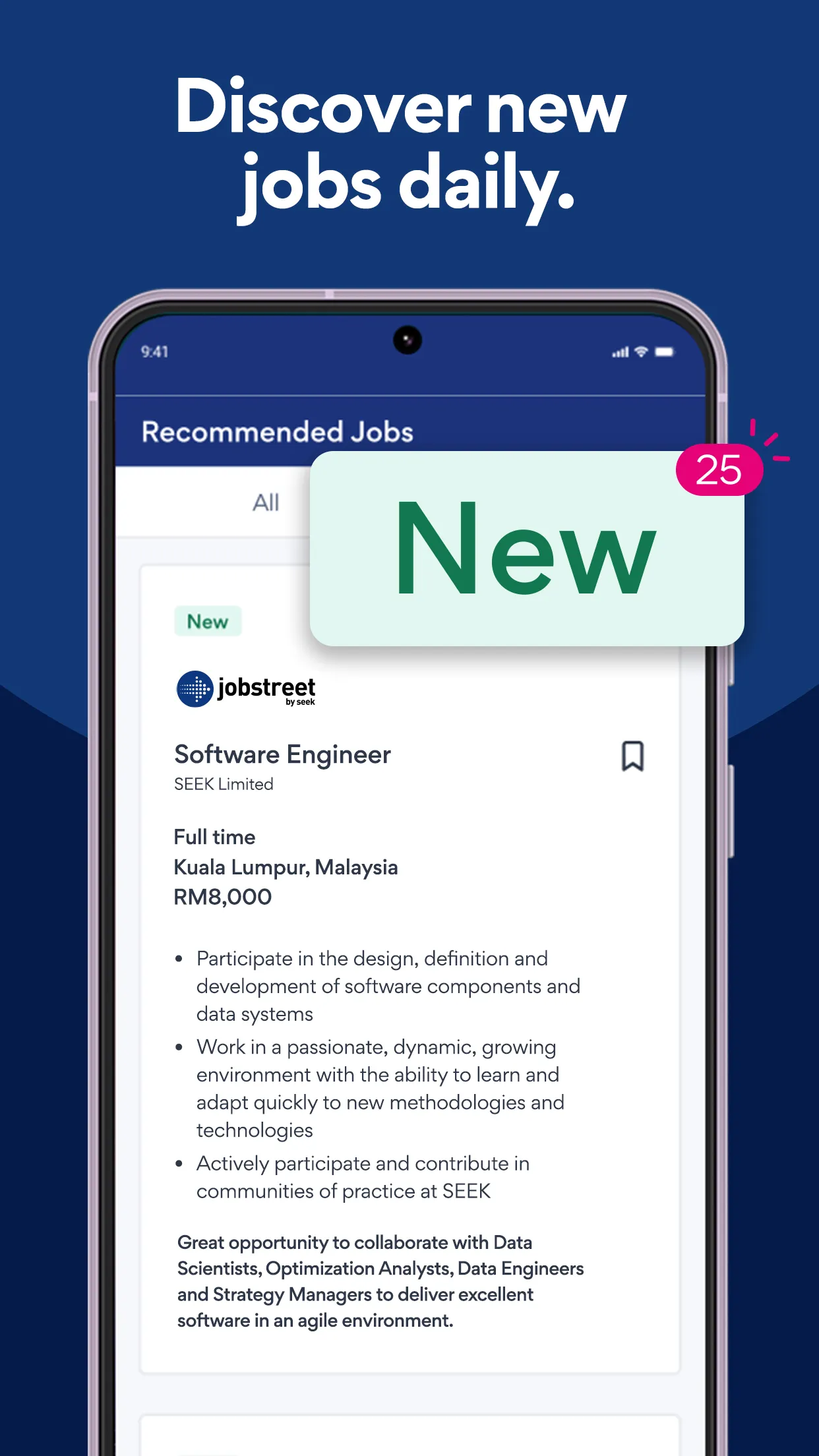 Jobstreet: Smart job matching | Indus Appstore | Screenshot