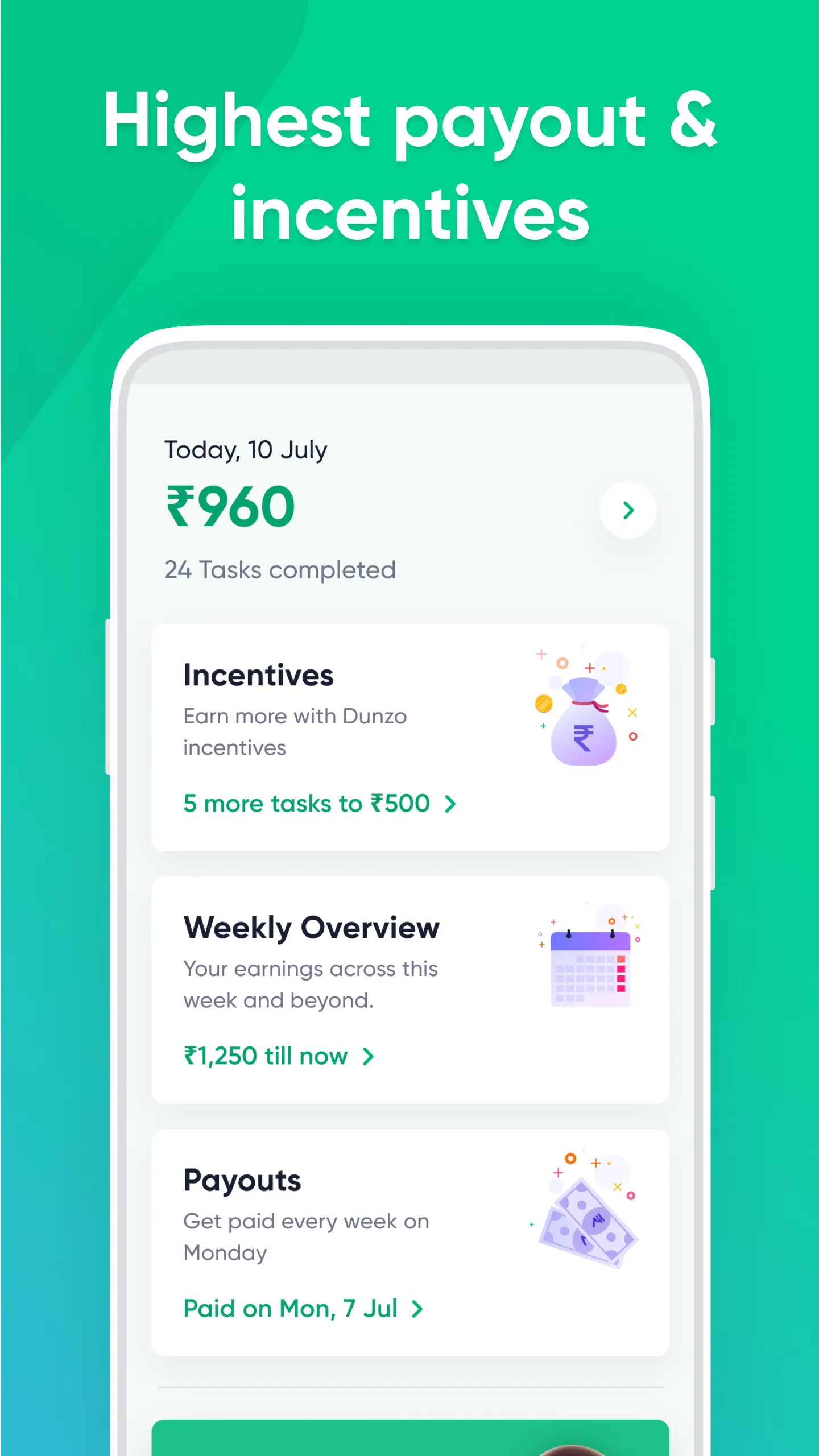 Dunzo Delivery Partner | Indus Appstore | Screenshot