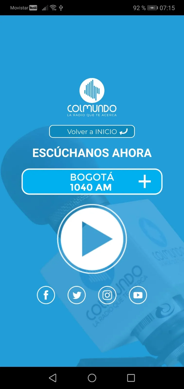 Colmundo Radio | Indus Appstore | Screenshot