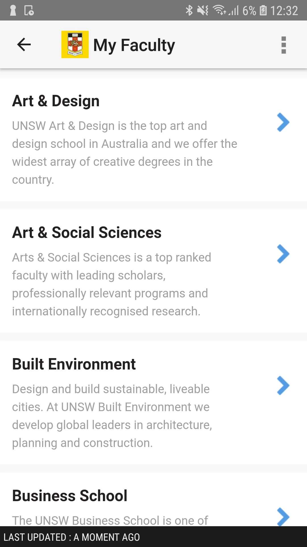 UNSW Uni-Verse: Official | Indus Appstore | Screenshot