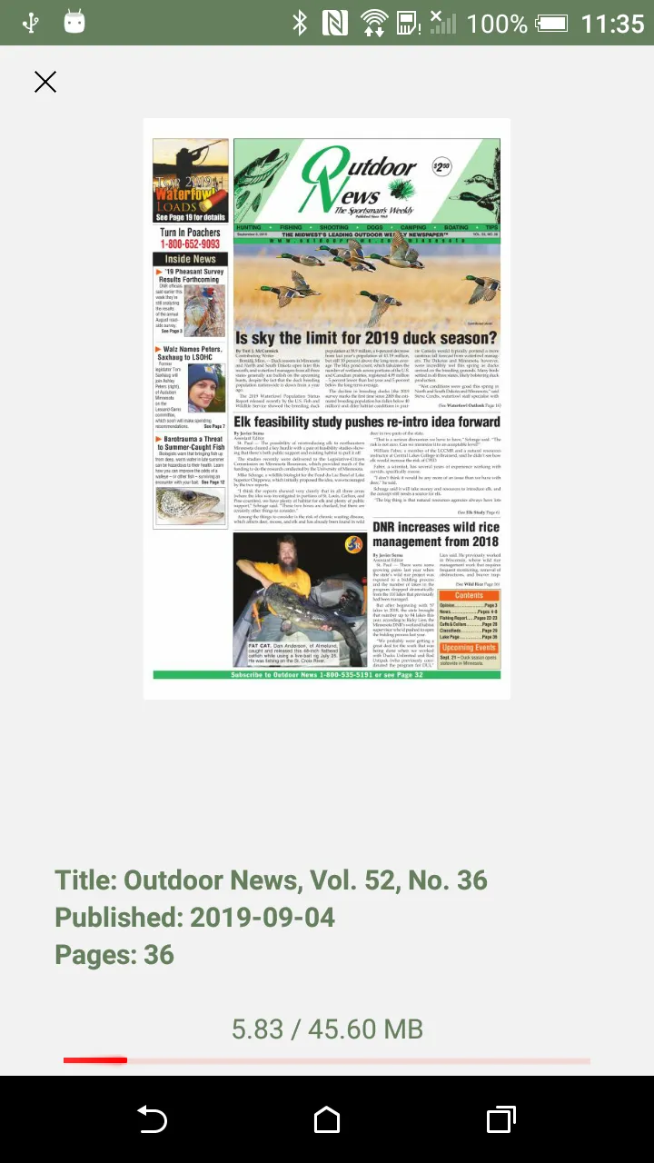 Outdoor News | Indus Appstore | Screenshot