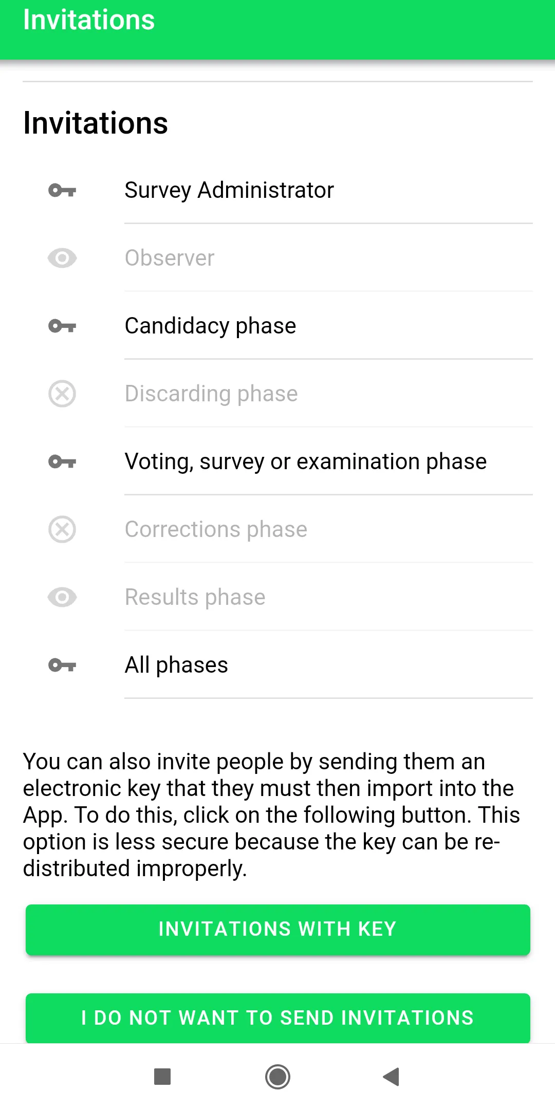 Atenea - Surveys and voting | Indus Appstore | Screenshot