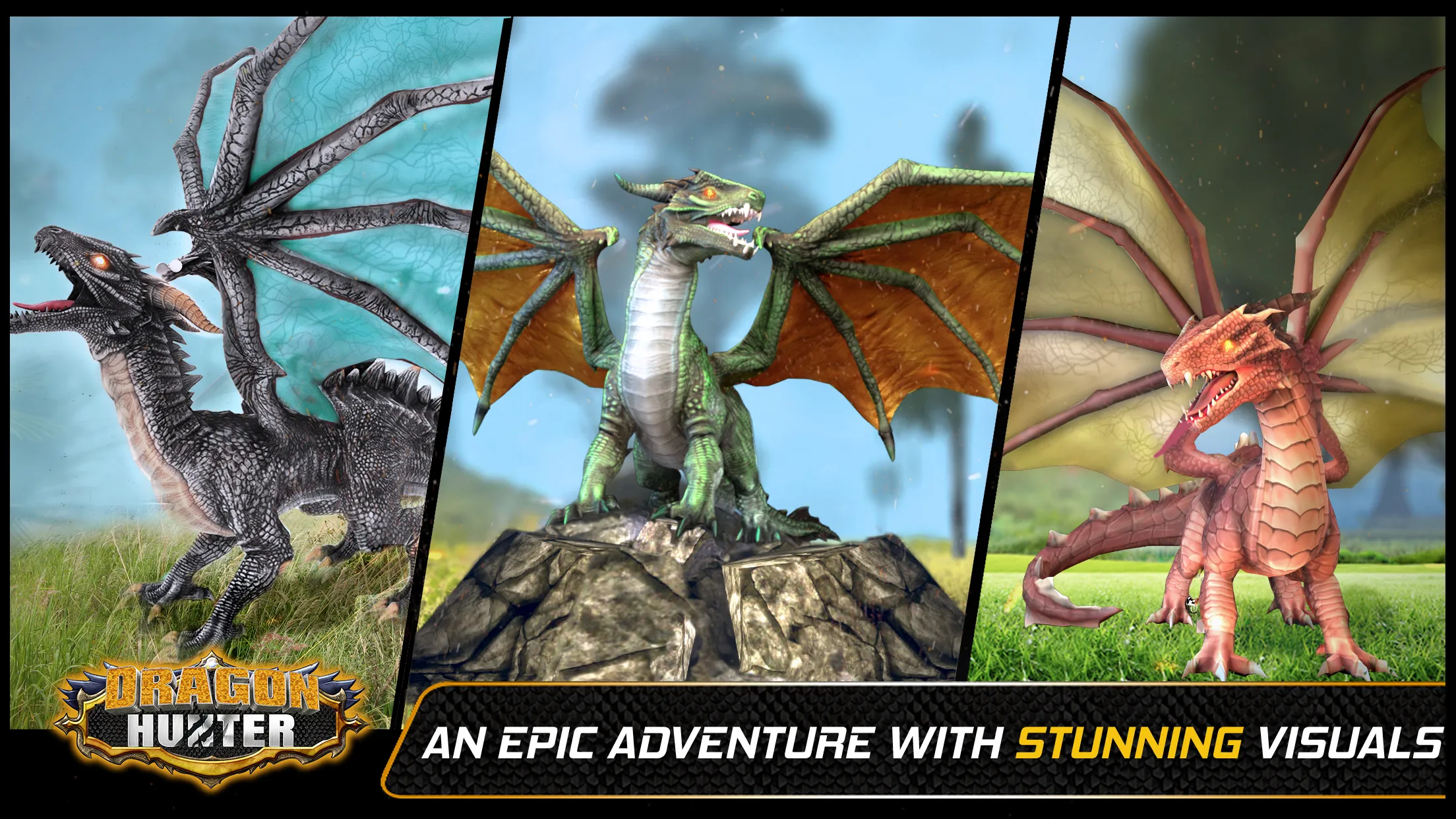 Dragon Hunter - Monster World | Indus Appstore | Screenshot