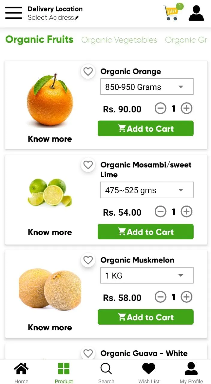 Farmstop -Your organic e-store | Indus Appstore | Screenshot