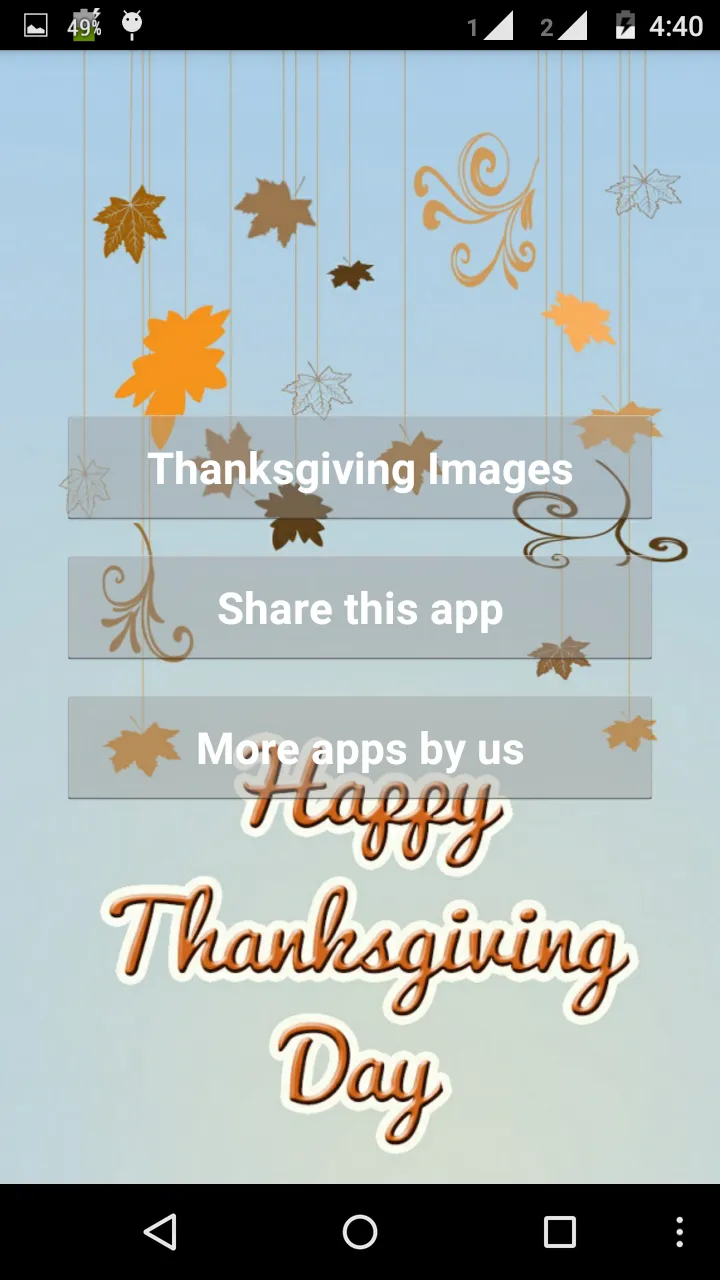 Thanksgiving Day Wallpapers | Indus Appstore | Screenshot