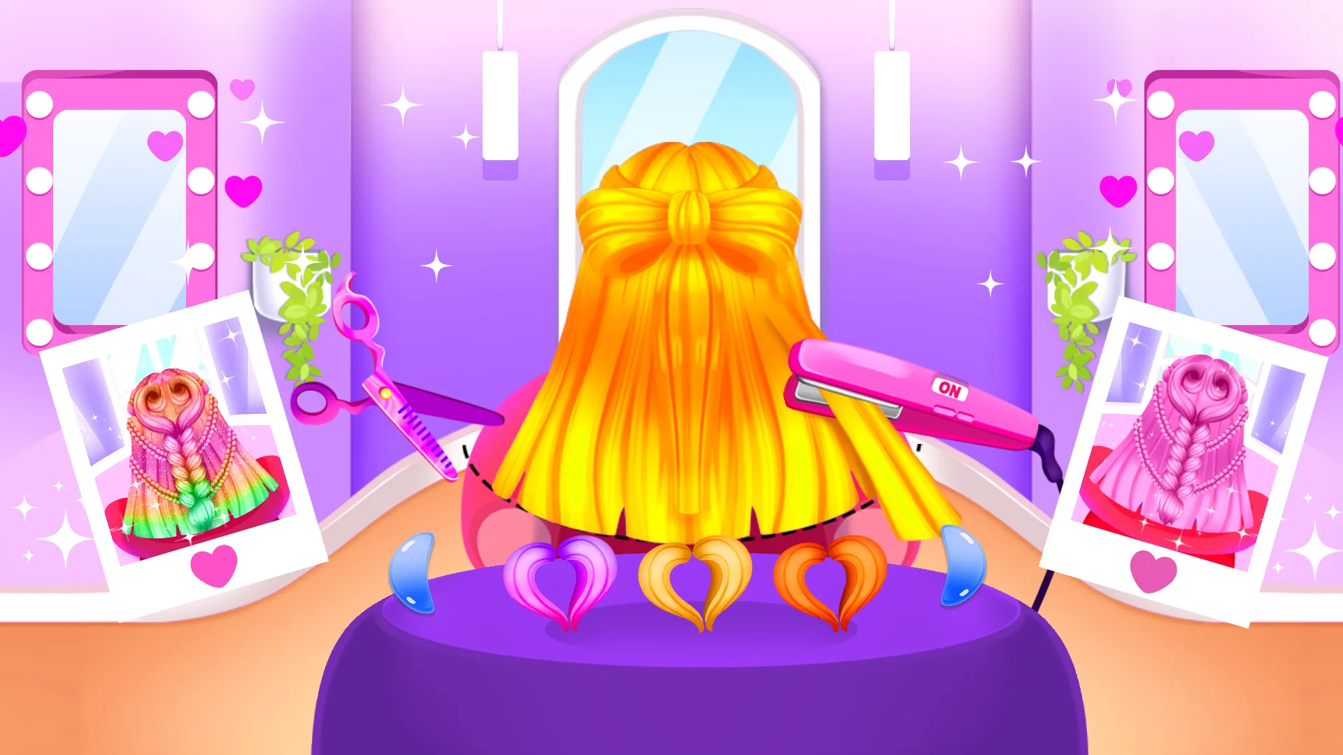 Hair Salon and Dress Up Girl | Indus Appstore | Screenshot