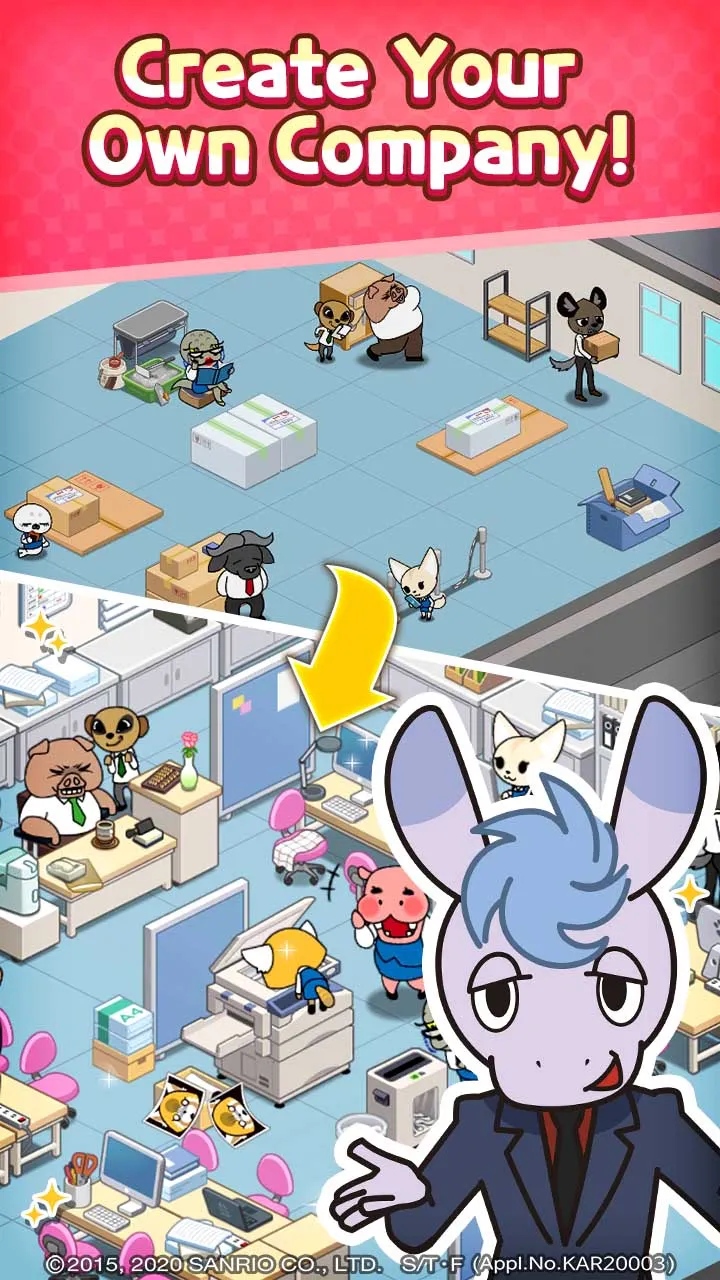 Aggretsuko : Match 3 Puzzle | Indus Appstore | Screenshot