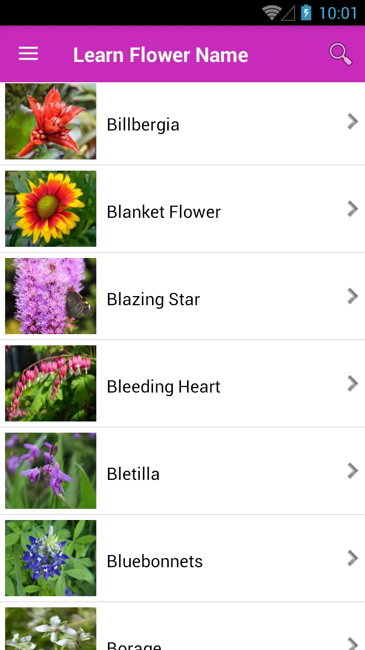 Learn Flower Name | Indus Appstore | Screenshot