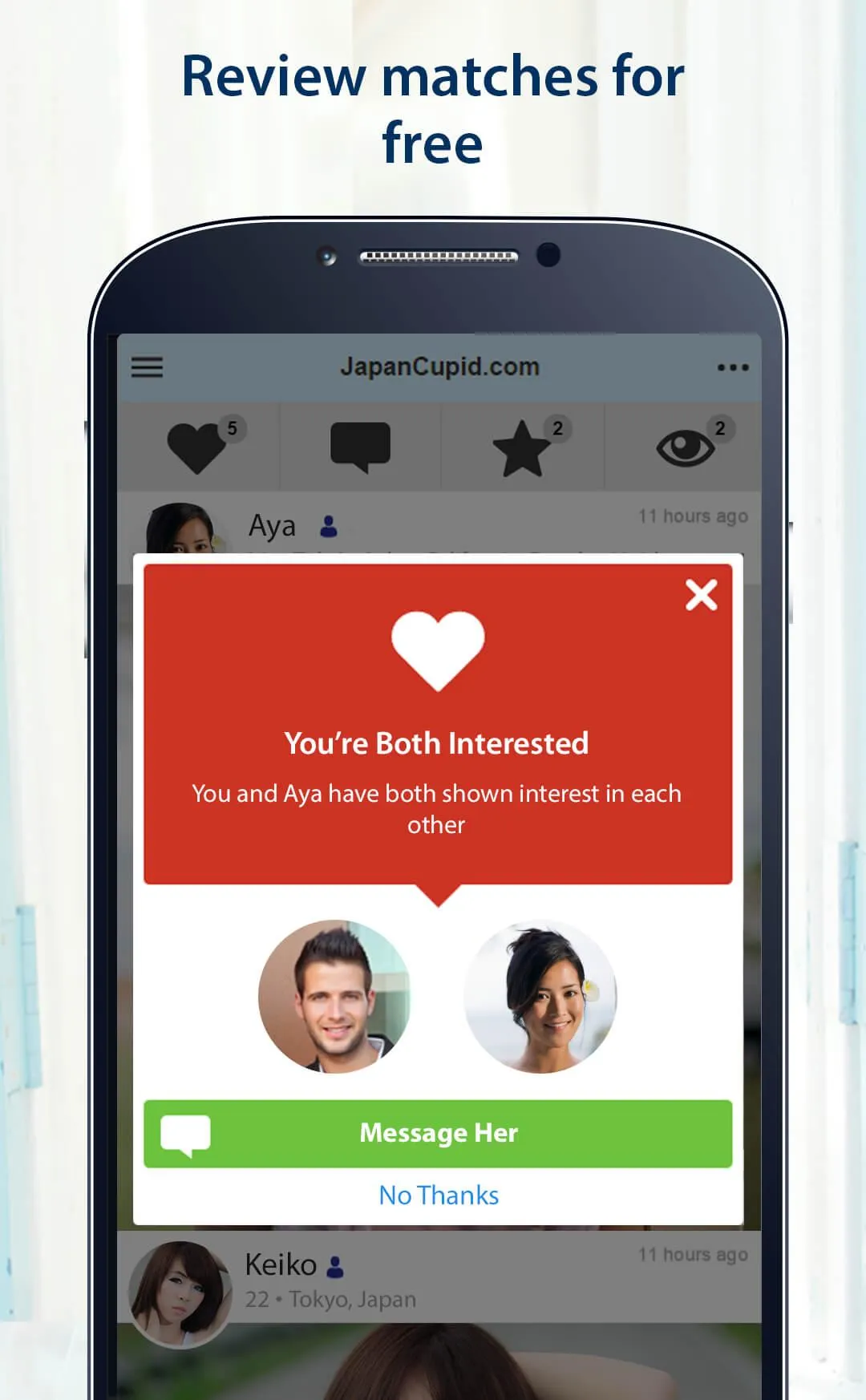 JapanCupid: Japanese Dating | Indus Appstore | Screenshot