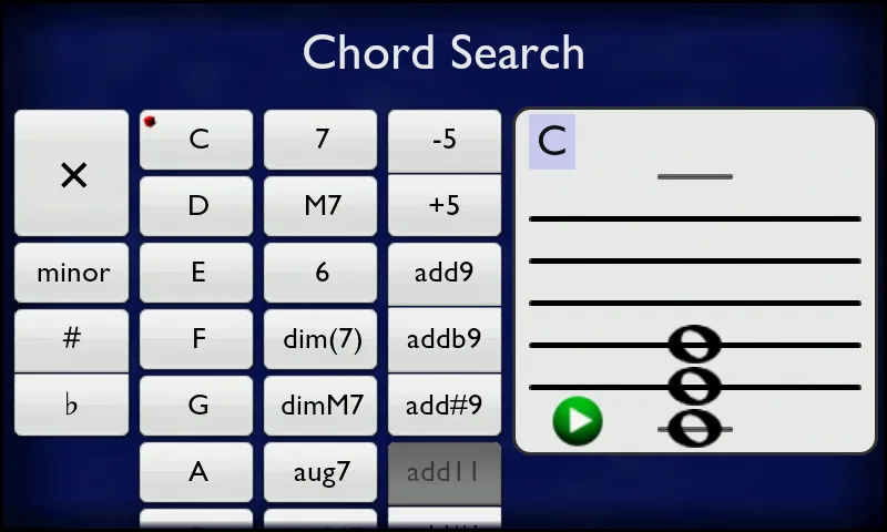 Piano Chord Search | Indus Appstore | Screenshot