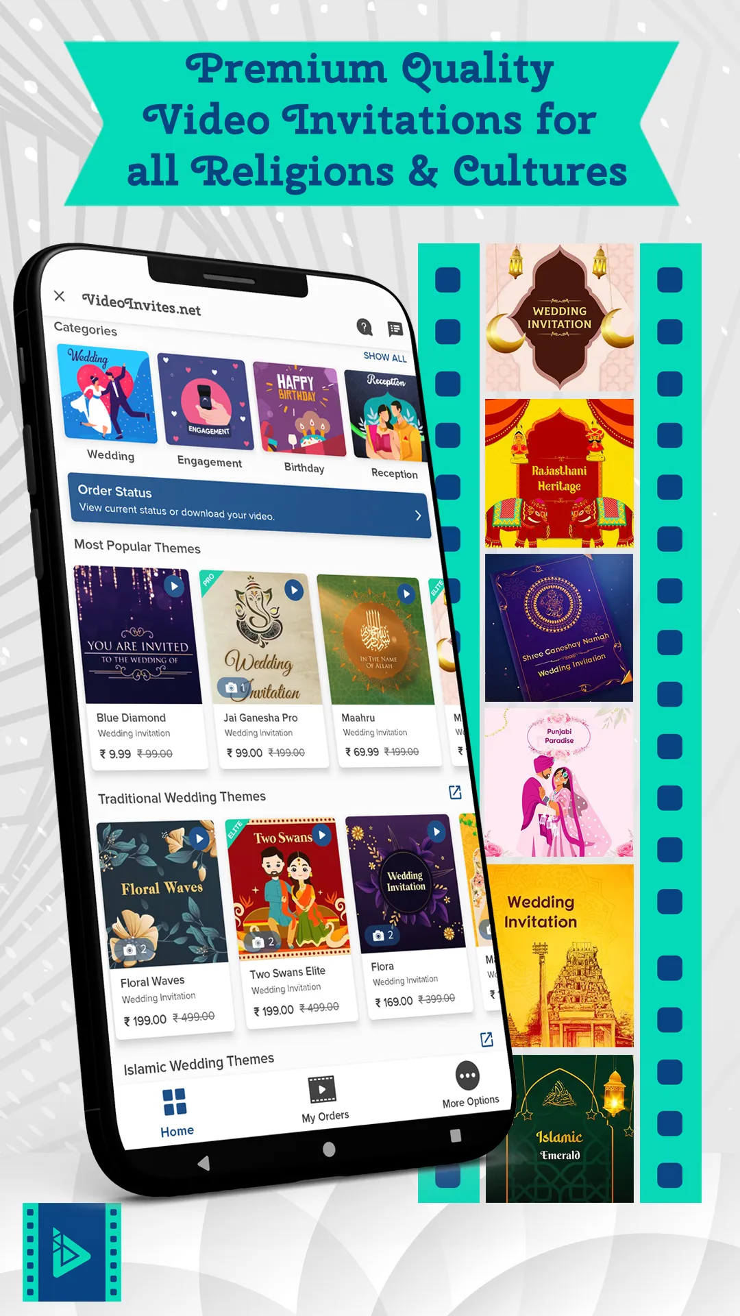 Video Invitation Maker App | Indus Appstore | Screenshot