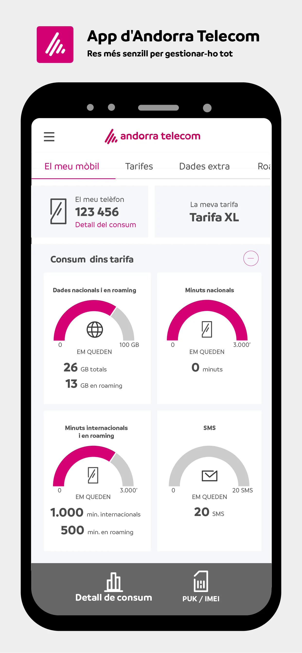 Andorra Telecom | Indus Appstore | Screenshot