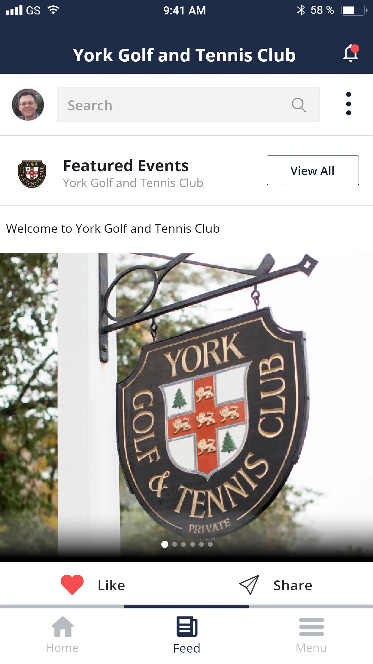 York Golf & Tennis Club | Indus Appstore | Screenshot