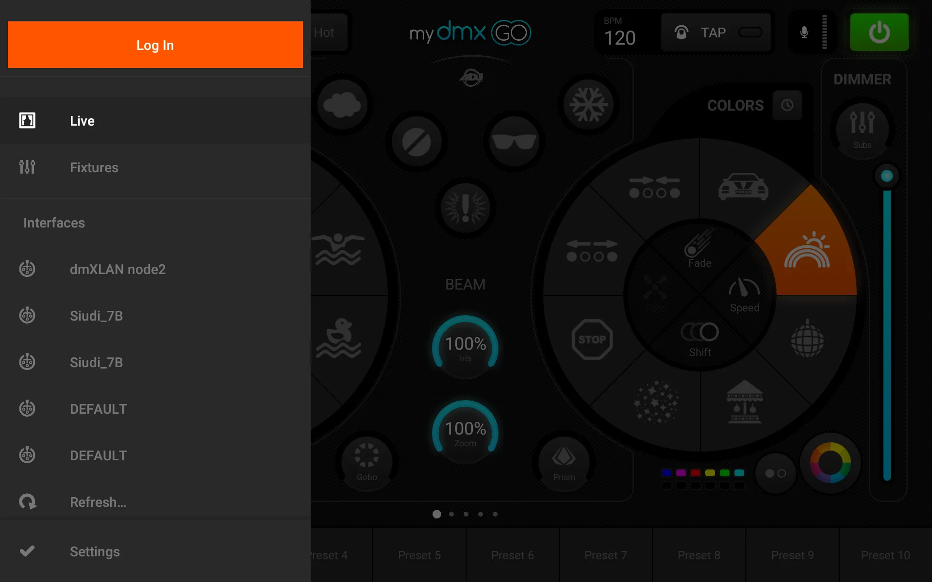 myDMX GO | Indus Appstore | Screenshot