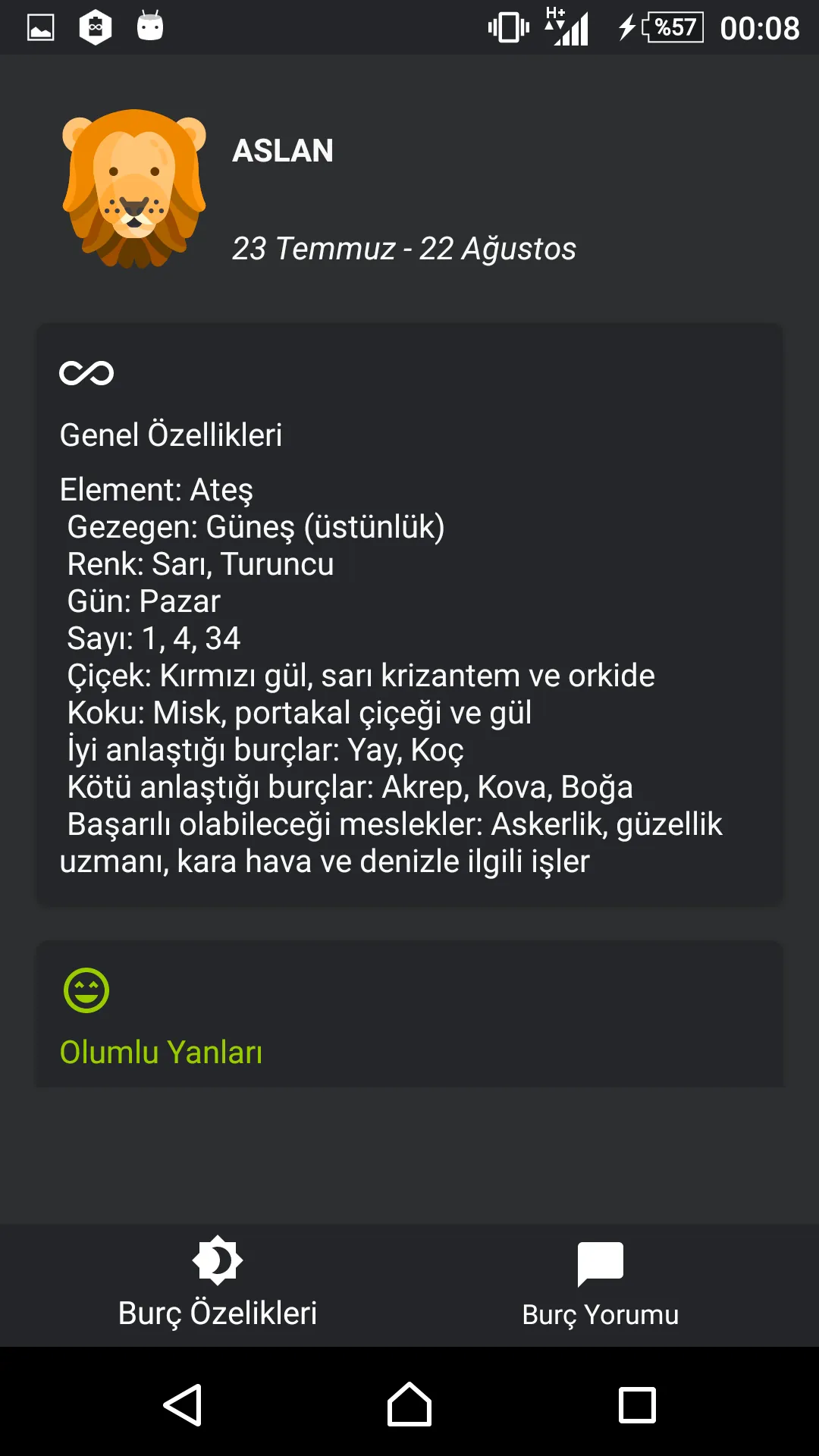 Günlük Burçlar | Indus Appstore | Screenshot