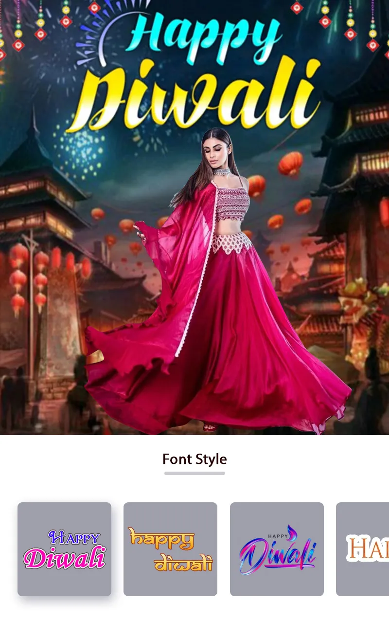 Diwali Photo Editor | Indus Appstore | Screenshot