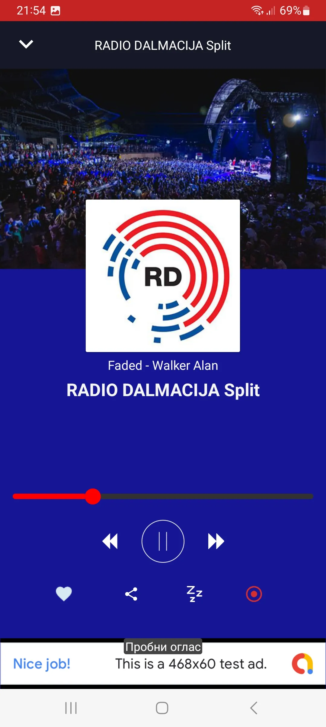 Radio Stanice Hrvatska | Indus Appstore | Screenshot