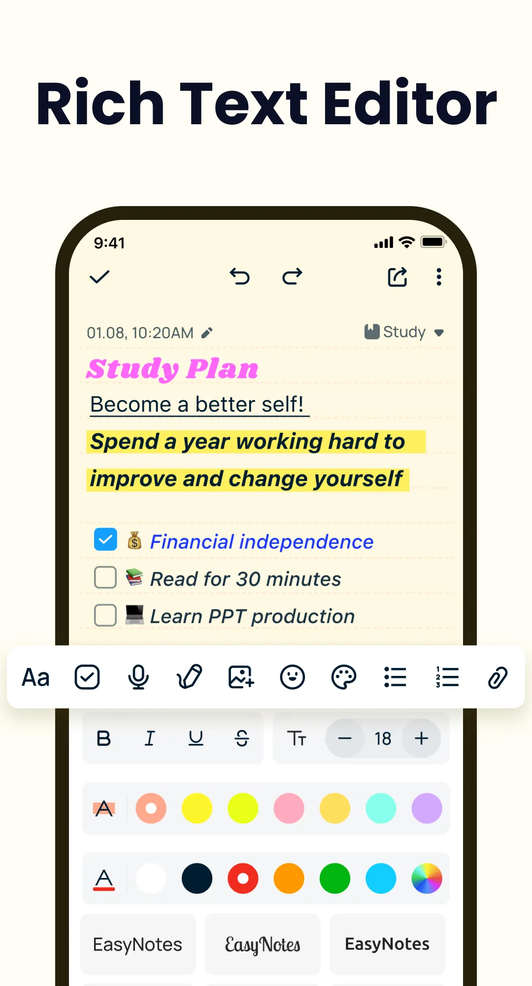 Easy Notes - Notebook, Notepad | Indus Appstore | Screenshot