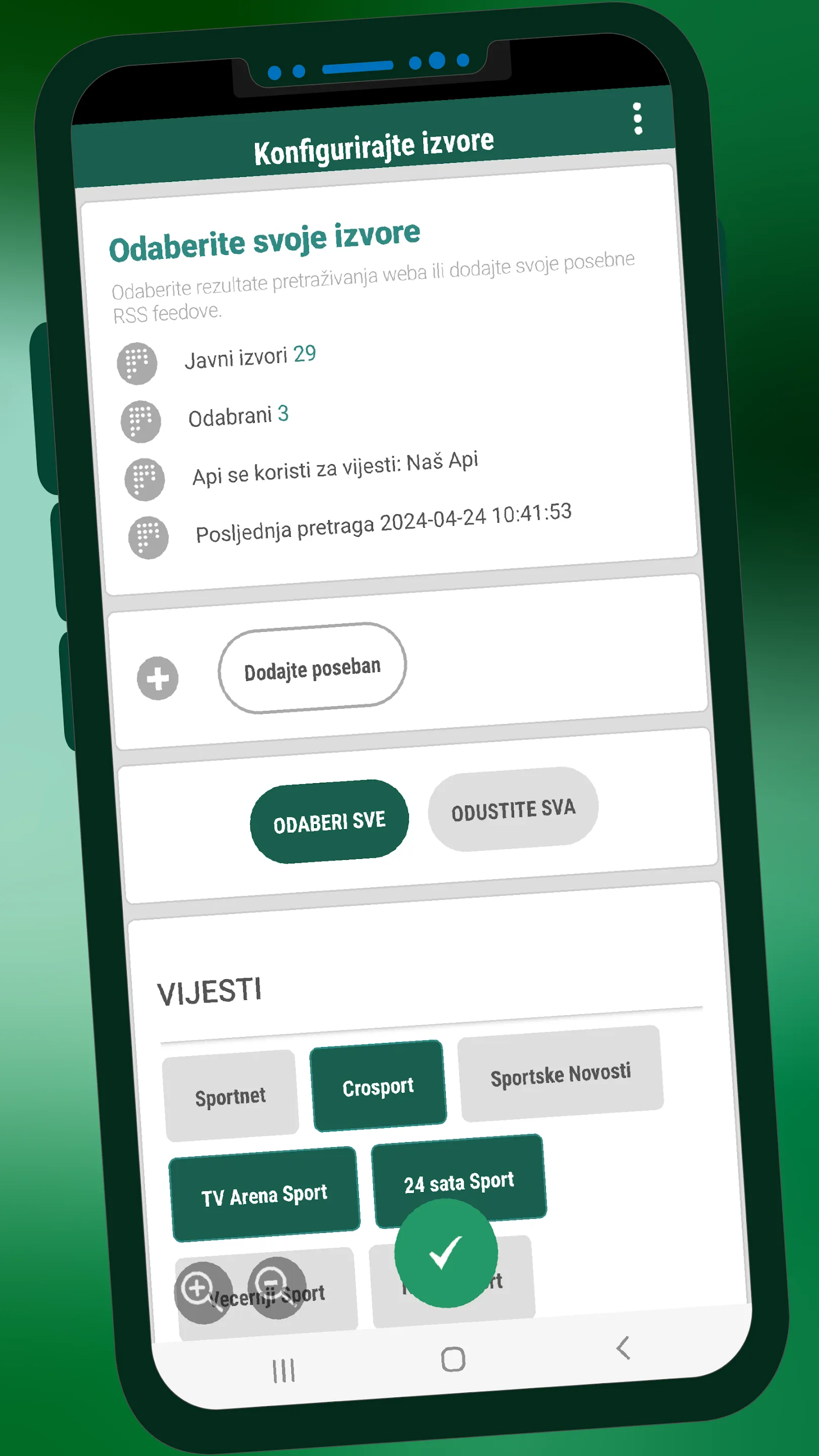 Samo Sport - Sportske Vijesti | Indus Appstore | Screenshot