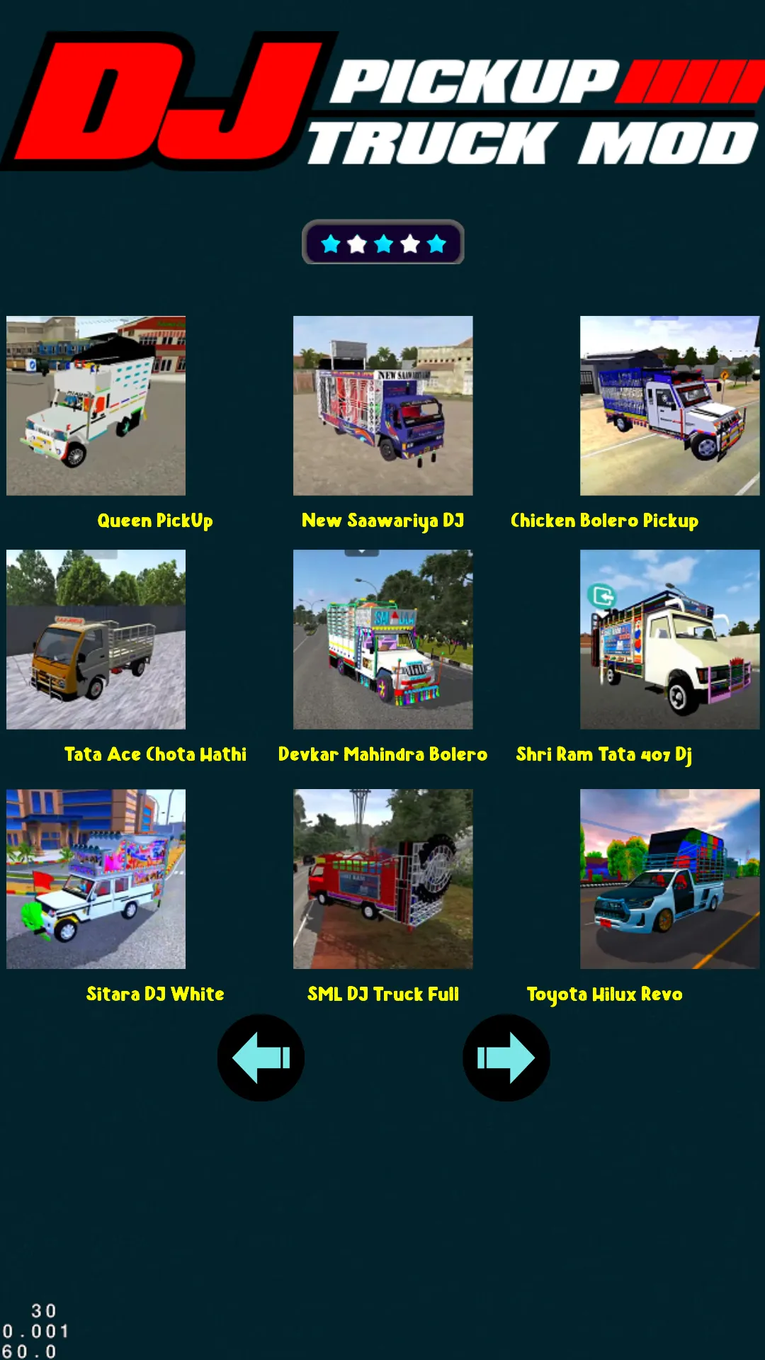 DJ Pickup Truck Mod | Indus Appstore | Screenshot