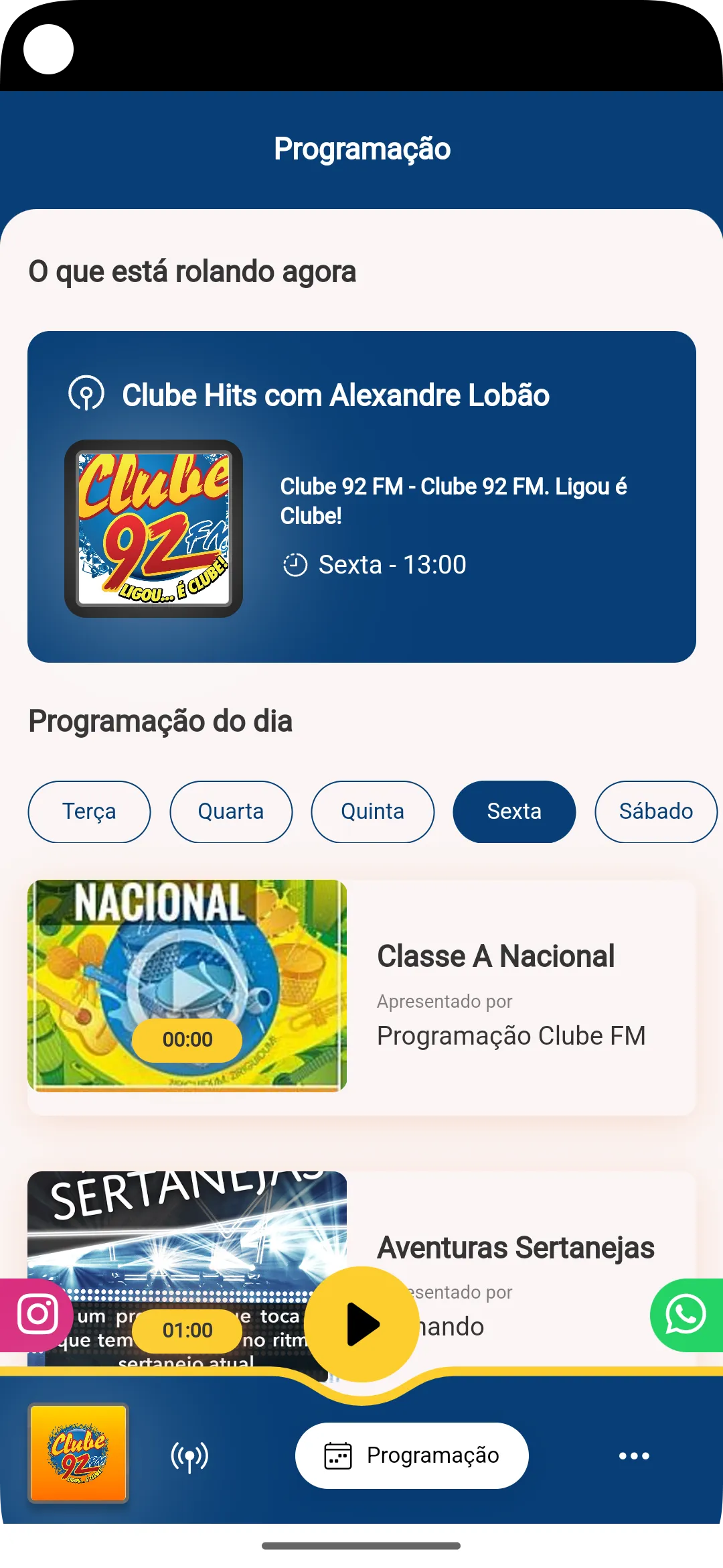 Clube 92 FM Votuporanga | Indus Appstore | Screenshot