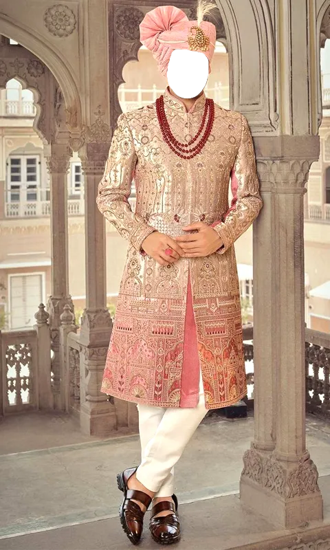 Men Sherwani Photo Suit | Indus Appstore | Screenshot