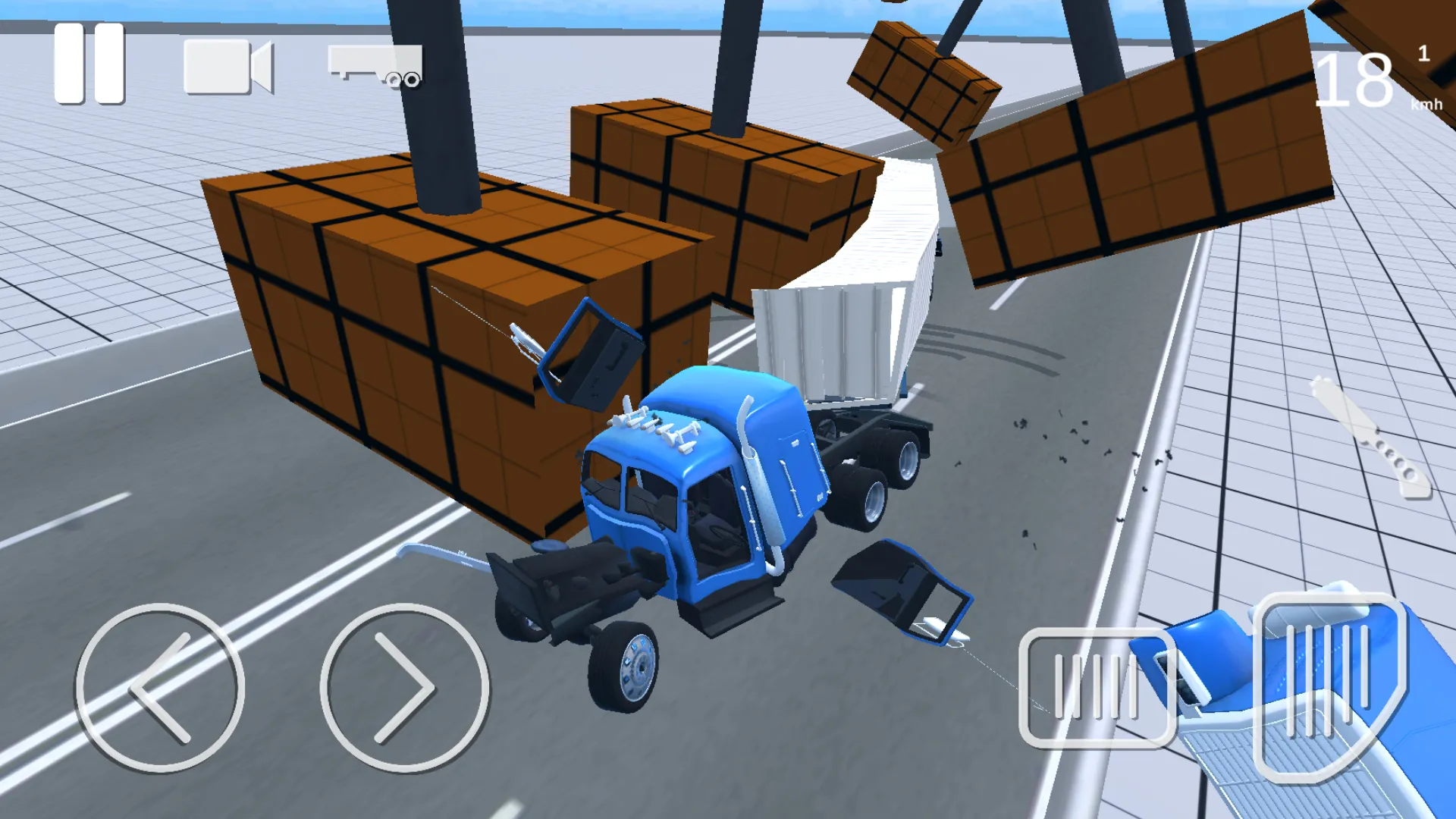 Truck Crash Simulator Accident | Indus Appstore | Screenshot