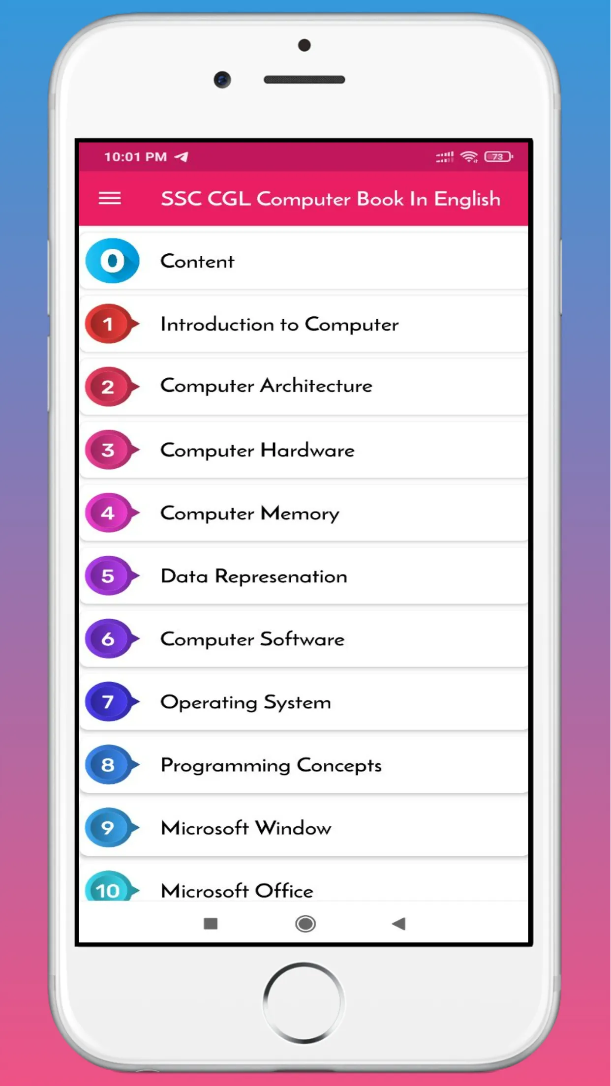 SSC CGL Computer Book English | Indus Appstore | Screenshot