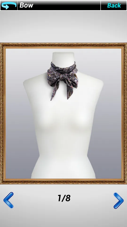 Tie A Scarf and Shawl Lite | Indus Appstore | Screenshot