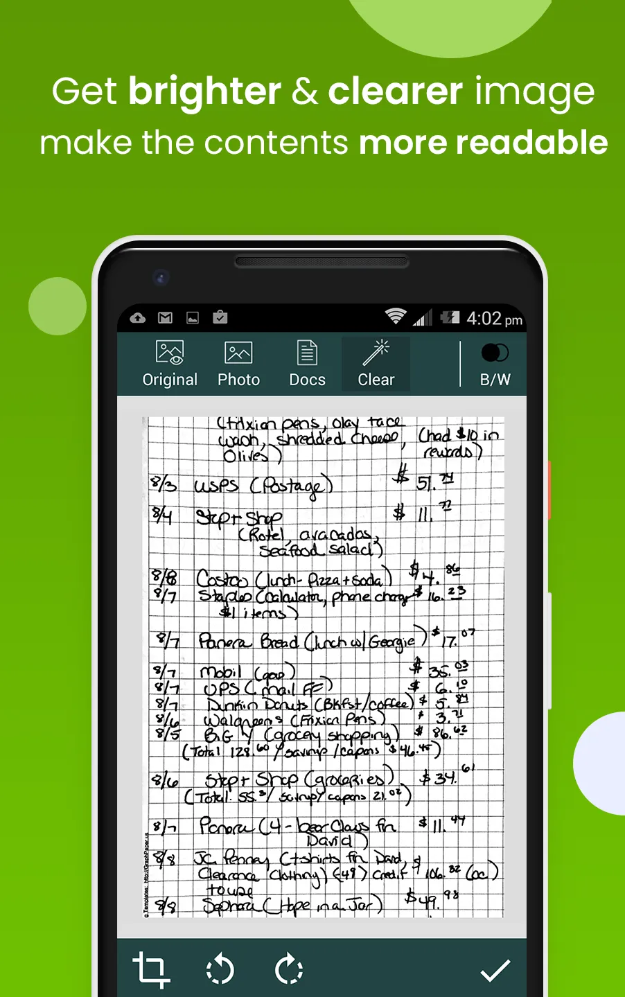 Clear Scan - PDF Scanner App | Indus Appstore | Screenshot