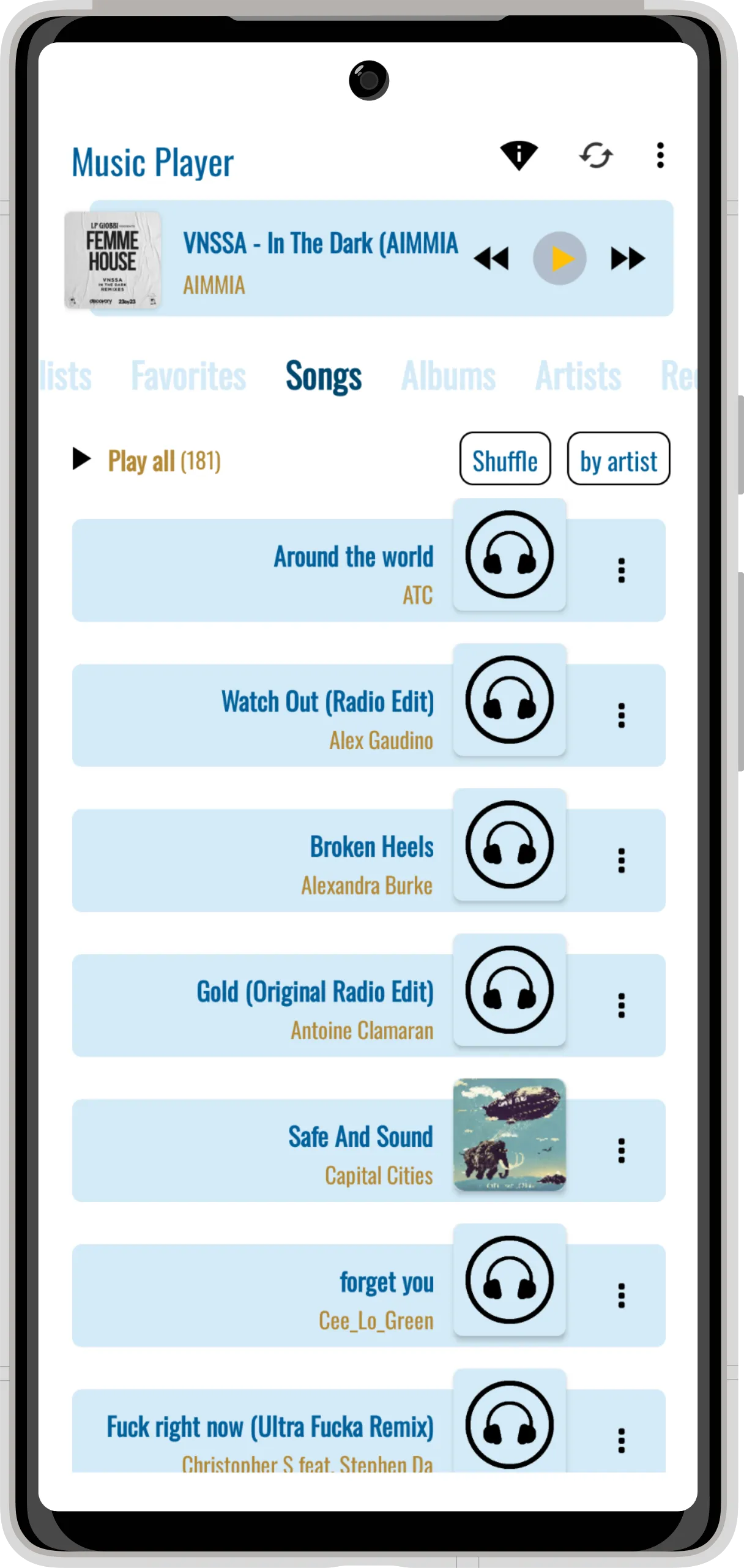 Music Box & Audius streaming | Indus Appstore | Screenshot