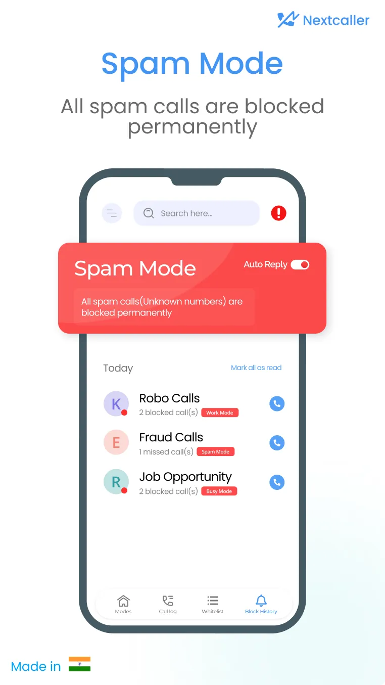 Nextcaller: Smart Call Blocker | Indus Appstore | Screenshot