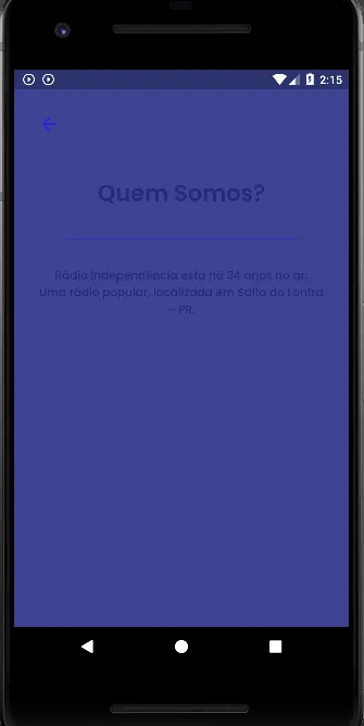 Rádio Independência | Indus Appstore | Screenshot