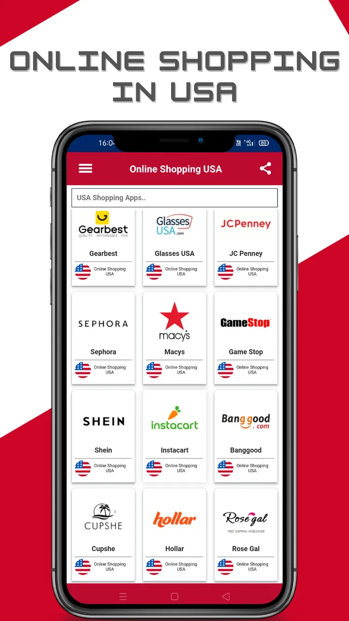 USA Online Shopping - USA App | Indus Appstore | Screenshot