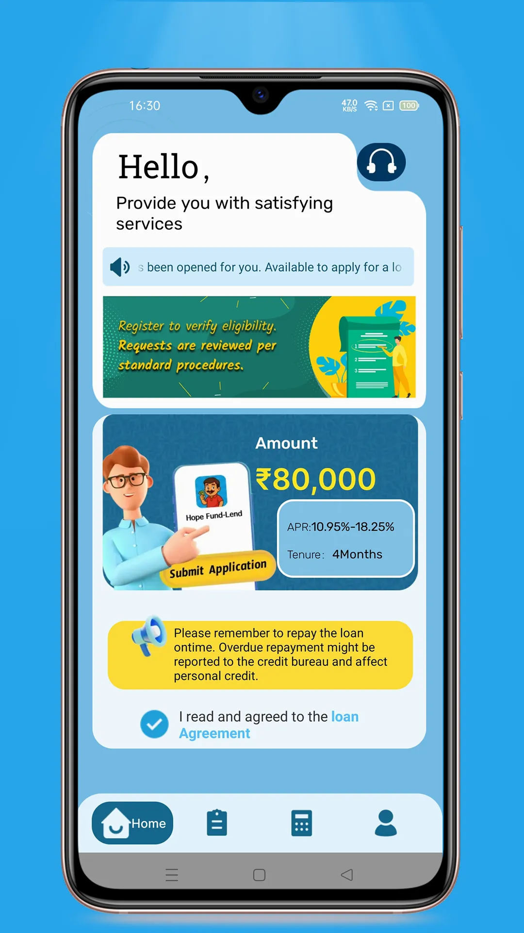 Hope Fund-Lend | Indus Appstore | Screenshot