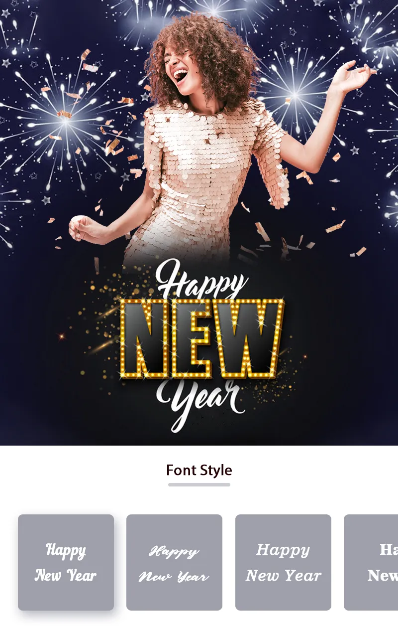 New Year Photo Editor | Indus Appstore | Screenshot