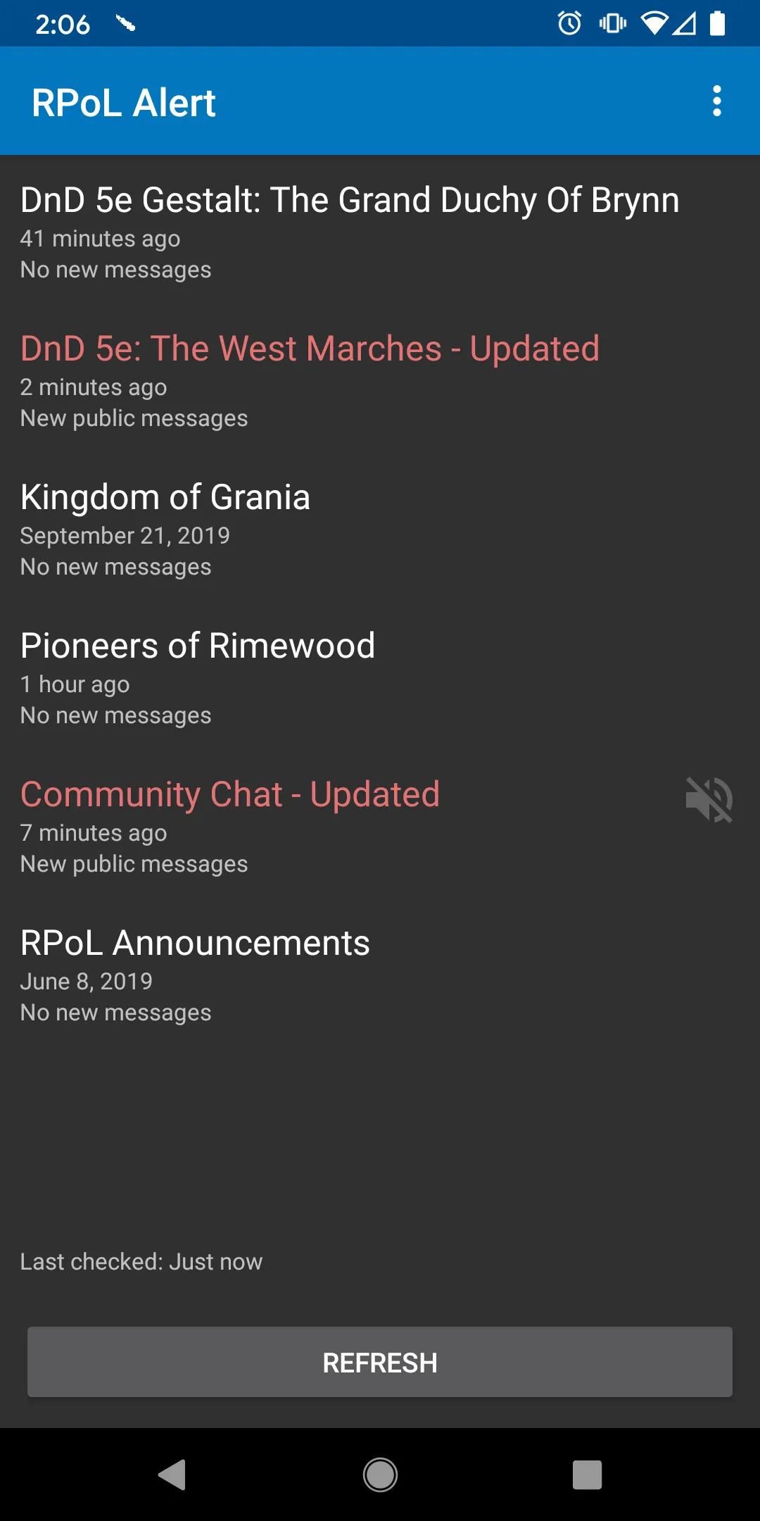 RPoL Alert | Indus Appstore | Screenshot