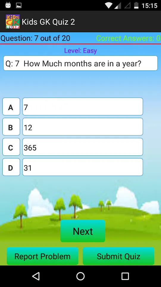 Kids GK Quiz | Indus Appstore | Screenshot