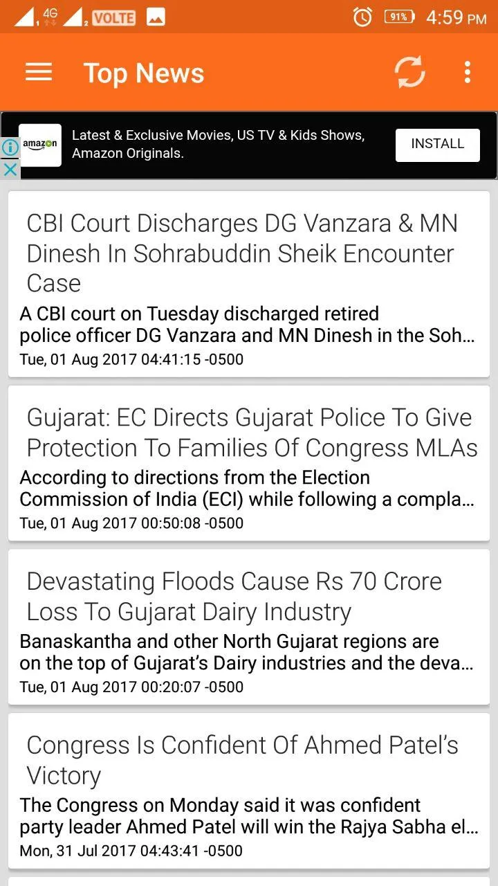 Gujarat News Live | Indus Appstore | Screenshot