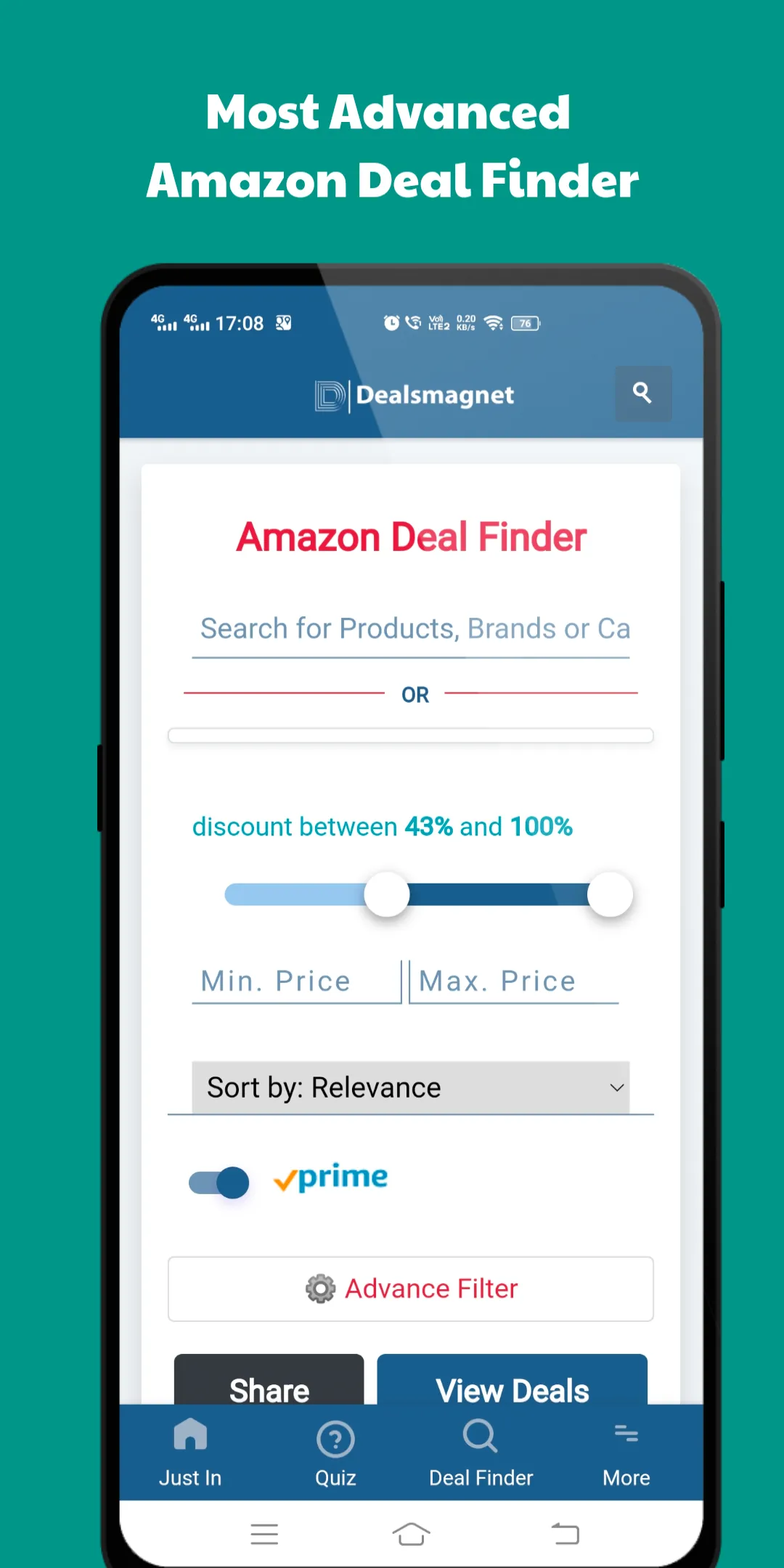 Dealsmagnet Deals App | Indus Appstore | Screenshot