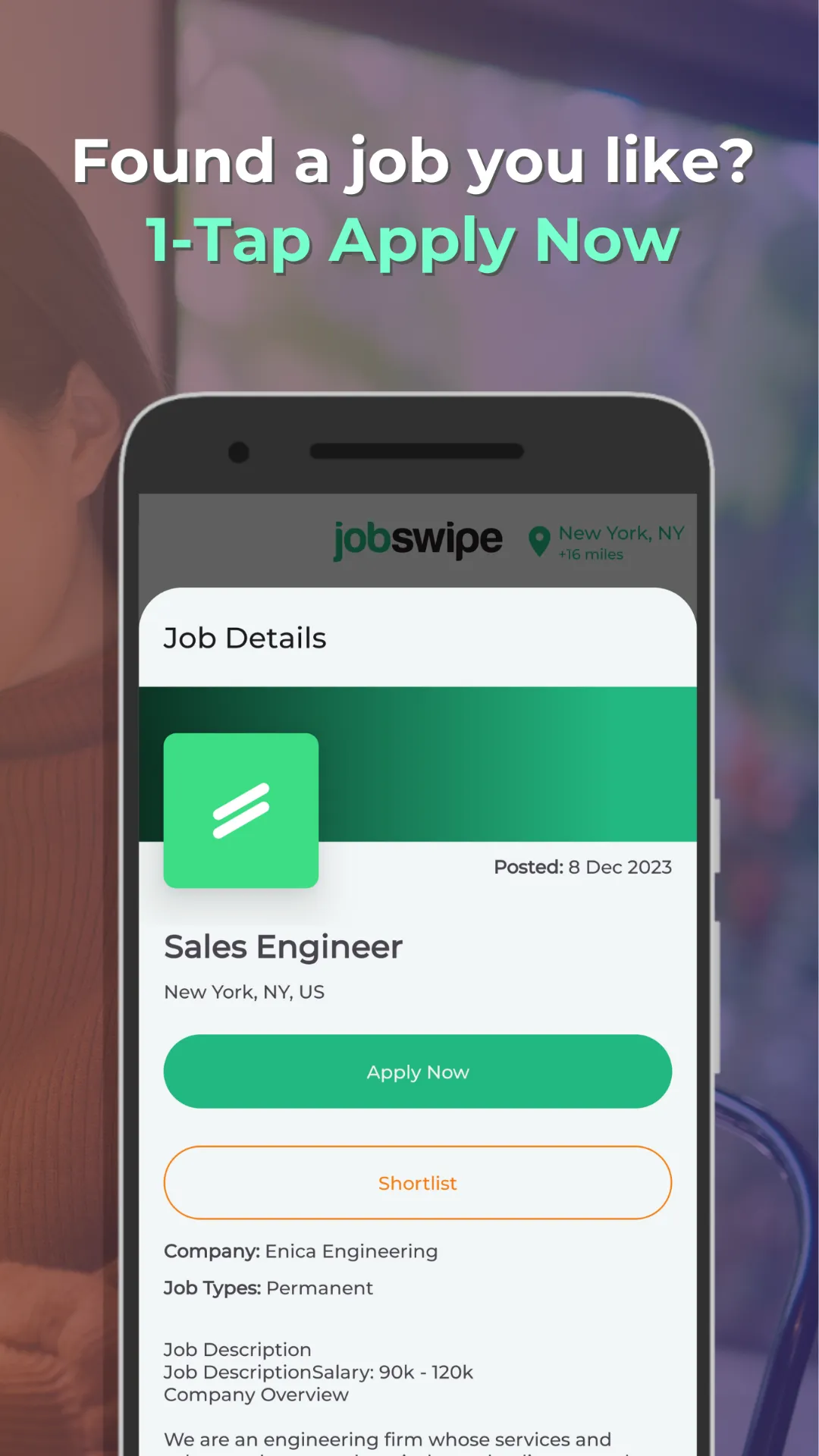 JobSwipe - Get a Better Job! | Indus Appstore | Screenshot