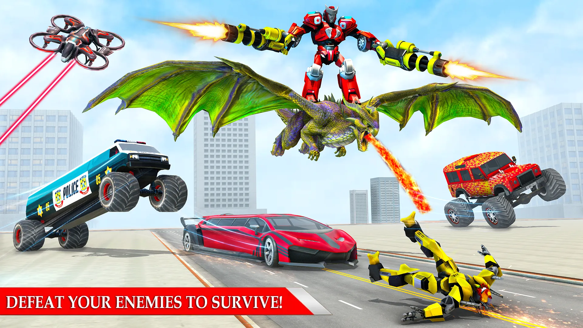 Army Robot Car Game:Robot Game | Indus Appstore | Screenshot