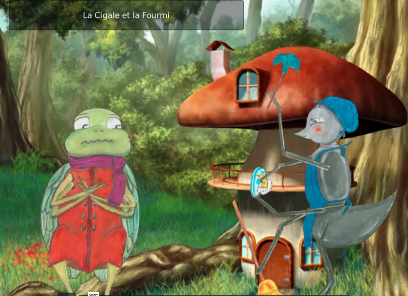 Contes et Fables (french audio | Indus Appstore | Screenshot