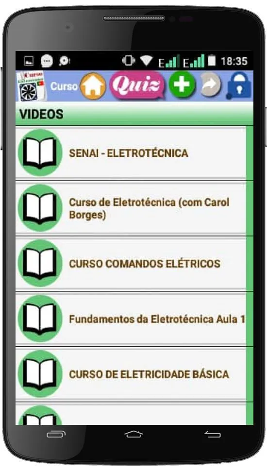 Curso Eletrotécnico (português | Indus Appstore | Screenshot