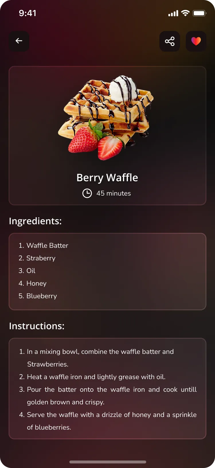 Recipe Ai - Recipe Generator | Indus Appstore | Screenshot