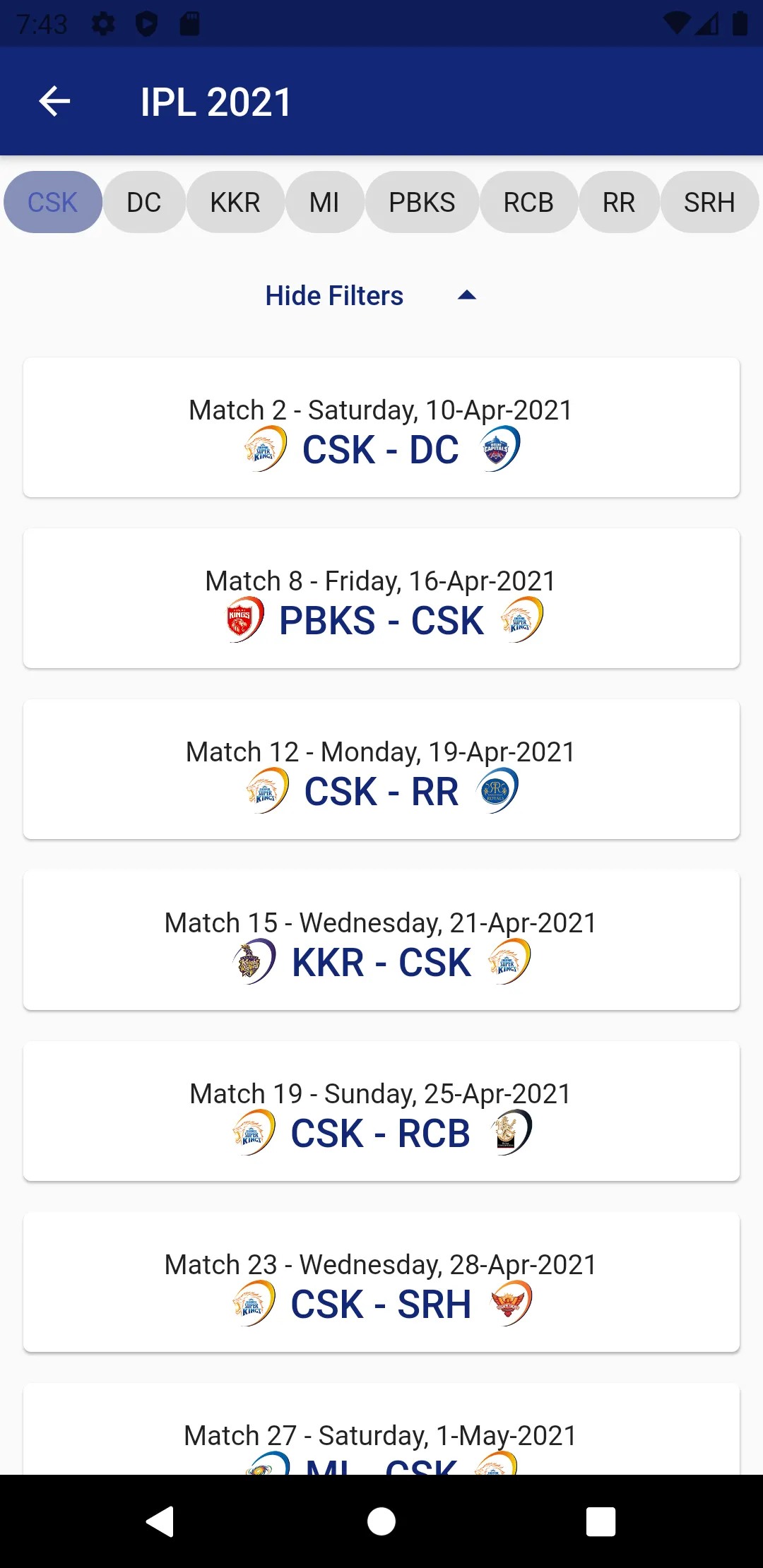 CricResult - Using AI for Cric | Indus Appstore | Screenshot