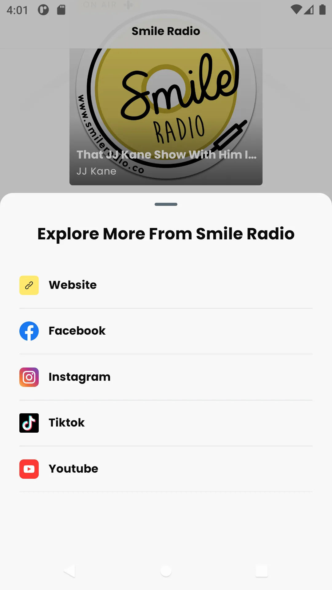 Smile Radio | Indus Appstore | Screenshot