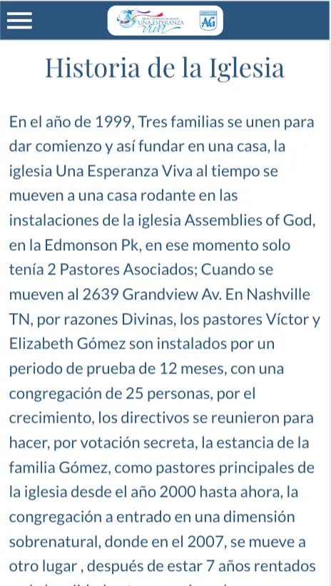 Una Esperanza Viva Nashville | Indus Appstore | Screenshot