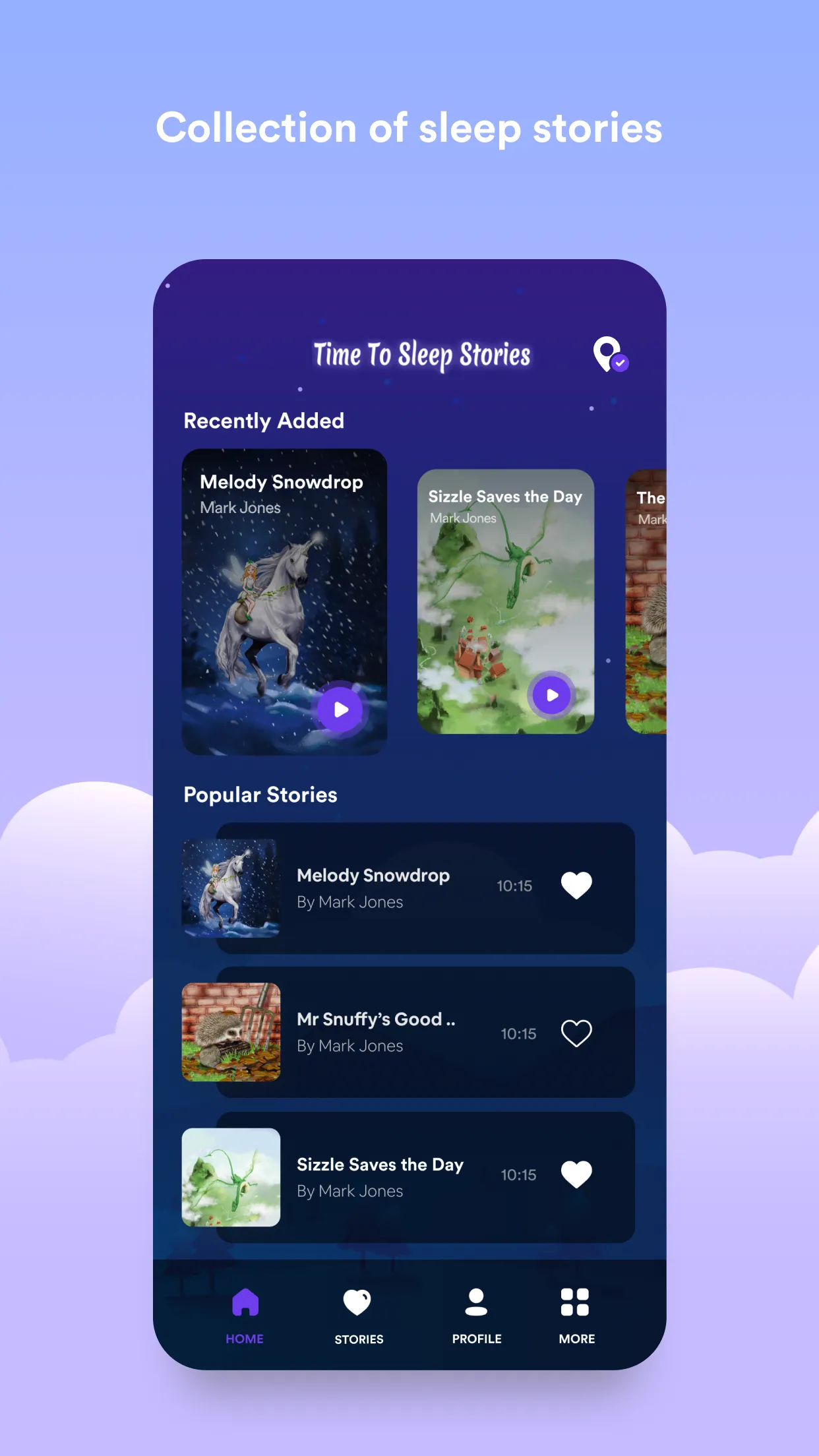 Time to sleep stories | Indus Appstore | Screenshot