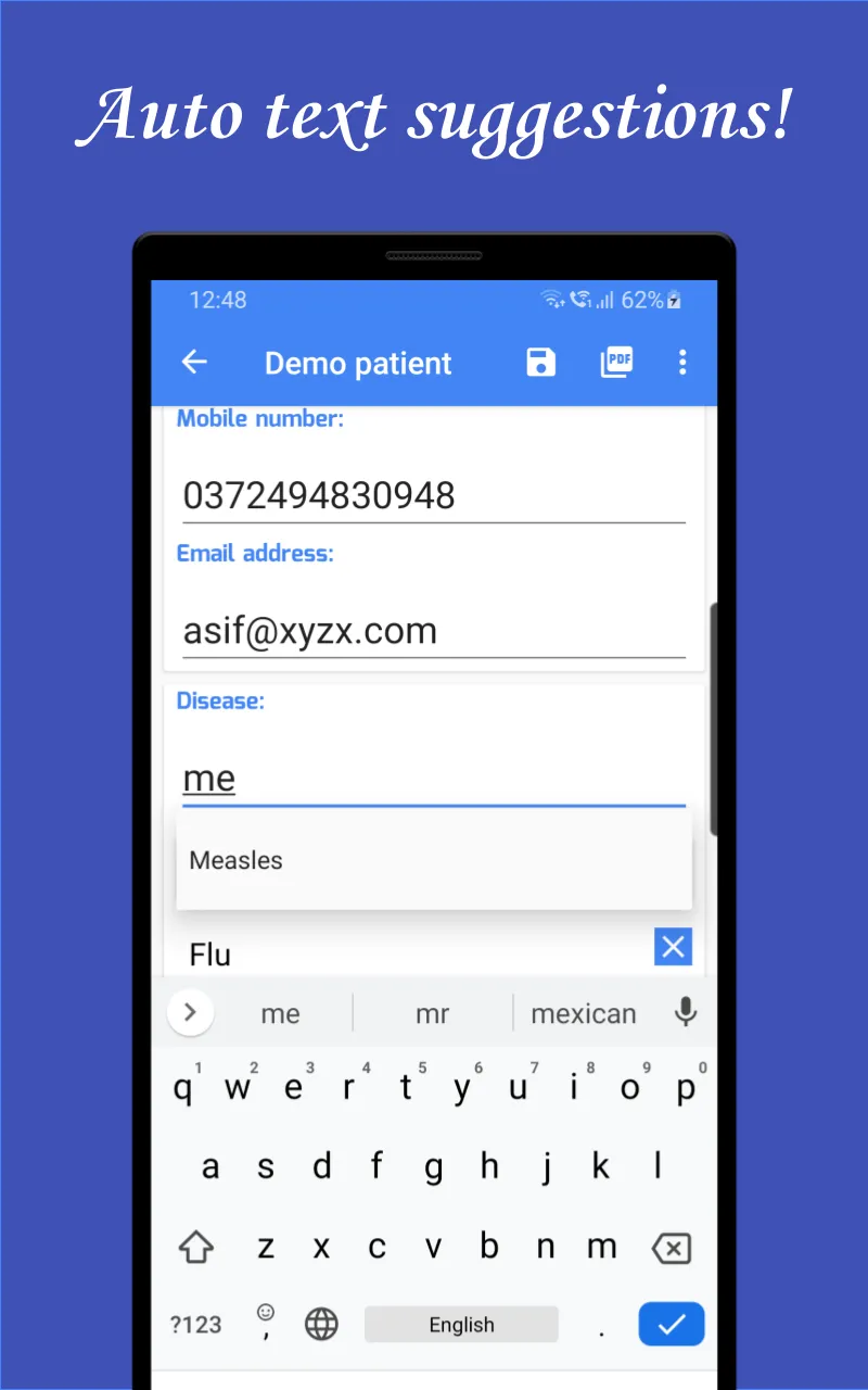 mHealth: Manage Patients | Indus Appstore | Screenshot